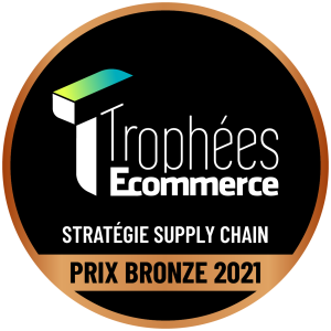 Logo Trophées e-Commerce, prix bronze Stratégie Supply Chain