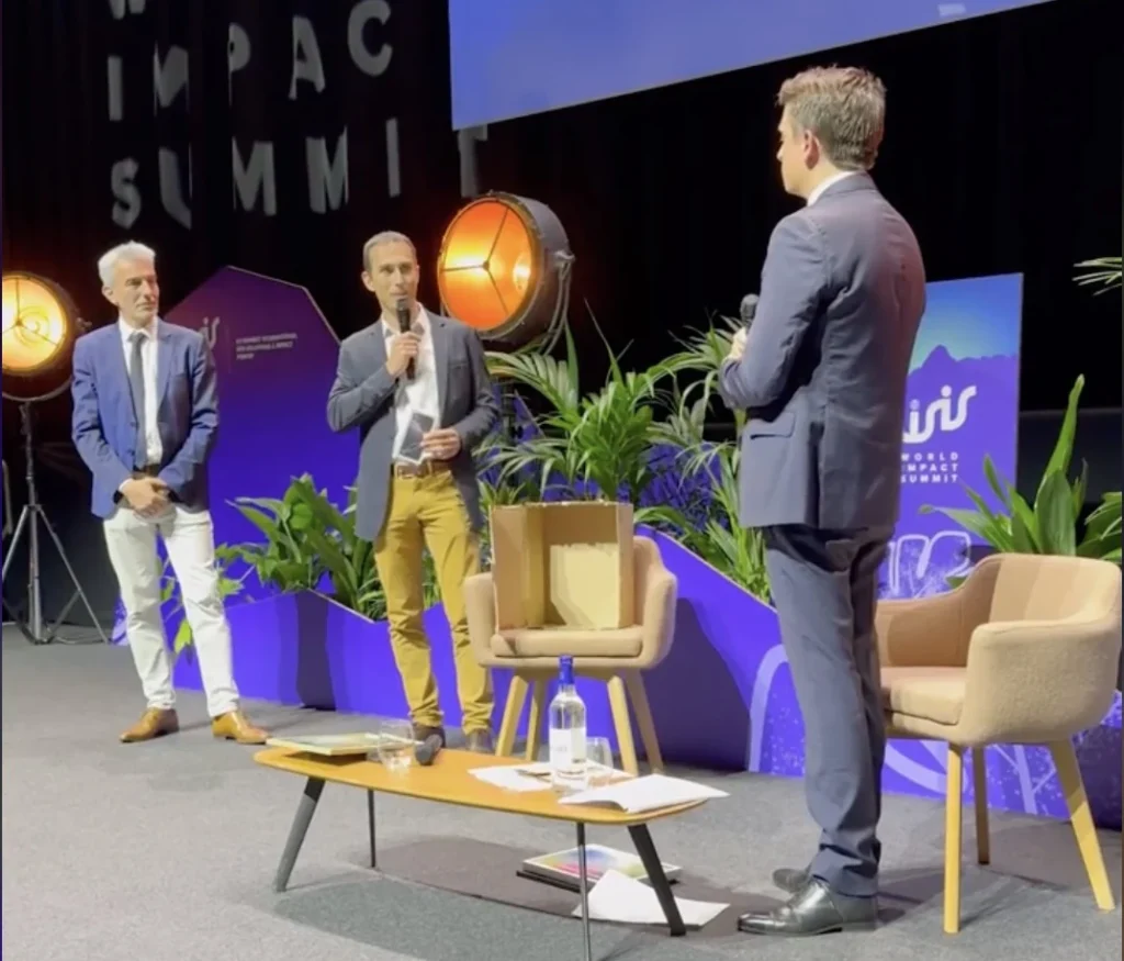 Julien Fiette, fondateur du Groupe ITinSell, au World Impact Summit